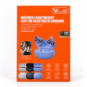 Viaking Lightweight Clip-On Bluetooth Earbuds
